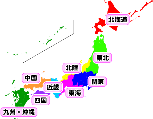 日本地図